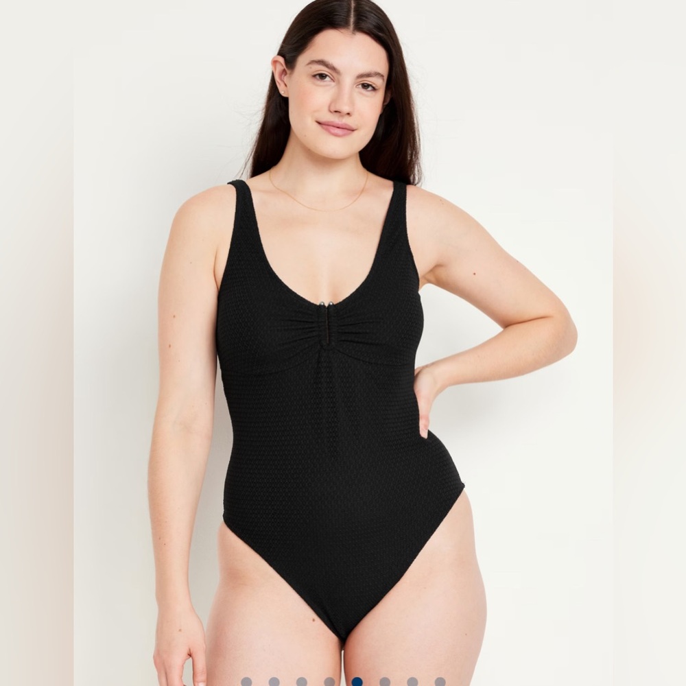 NWT old navy XL crochet full piece bathing suit
